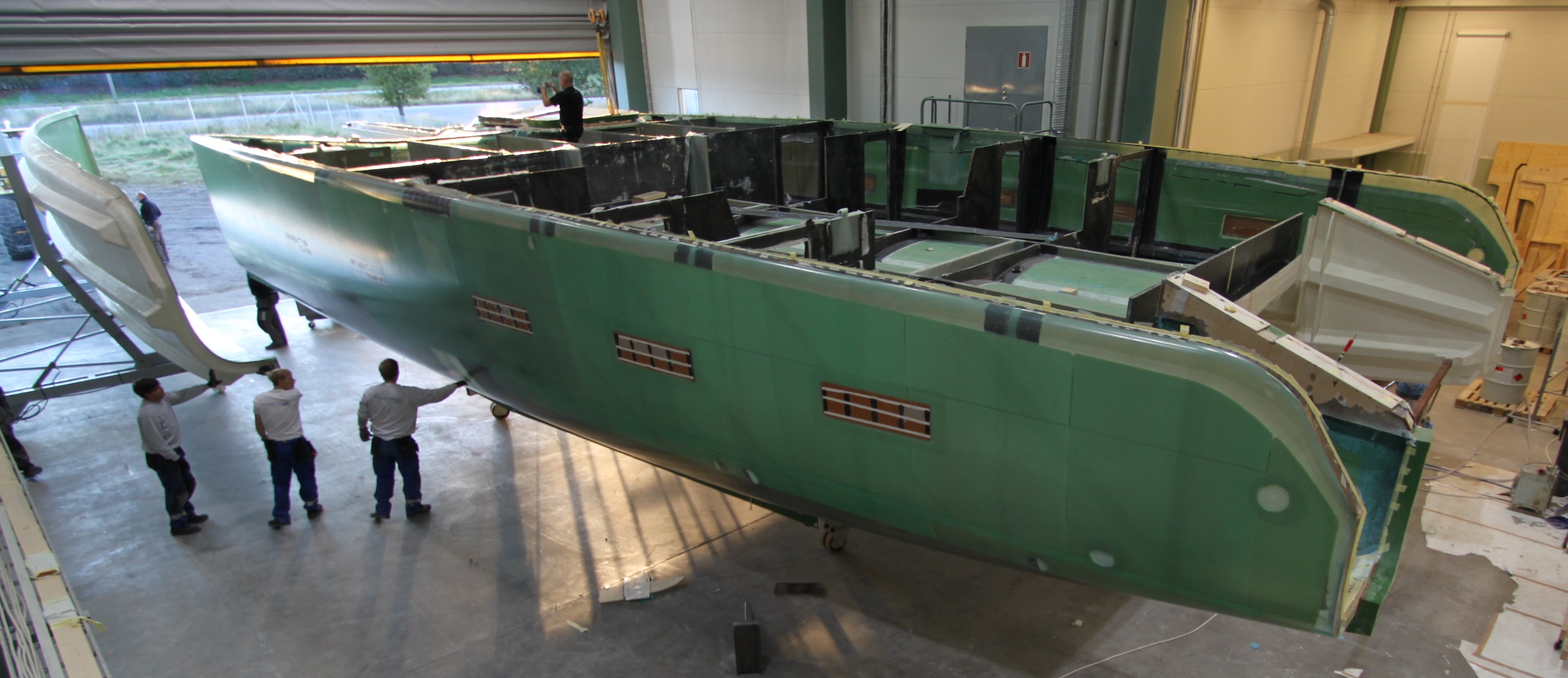 The demoulding of the OE60-001