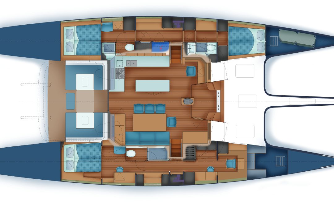 Ocean Explorer 64 – The new generation of luxury performance catamarans